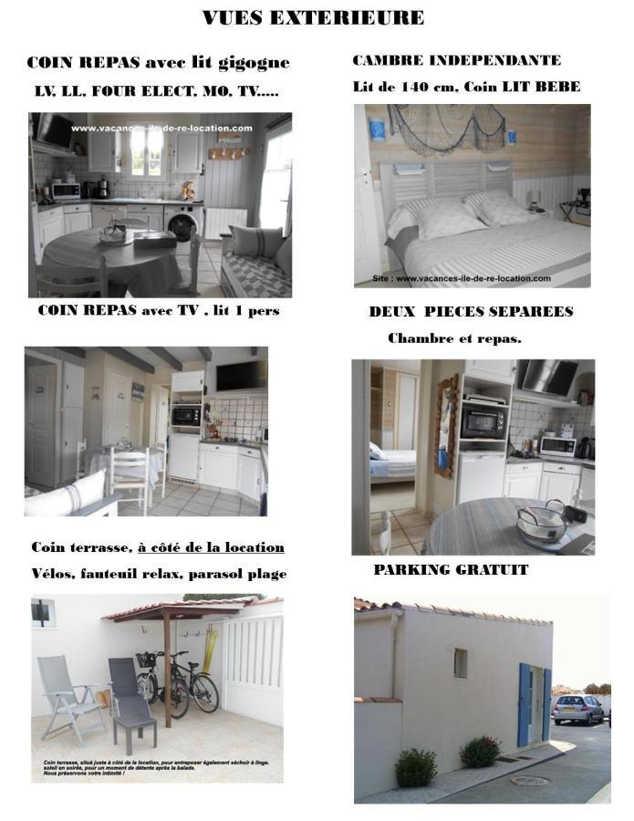 Ile De Re, La Danae, Velos, Wifi, Possibilite Cuisine, Linge, Parking Gratuit Saint-Martin-de-Re ภายนอก รูปภาพ